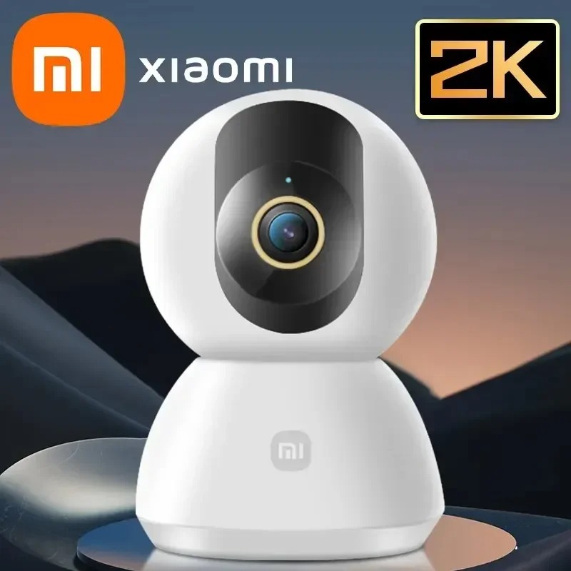 Eufy Camera E220 - オリジナルXiaomiスマートカメラ2K 1296P HD 360度角度調整可能 室内ベビーセキュリティモニター WIFIナイトウェブカメラ
