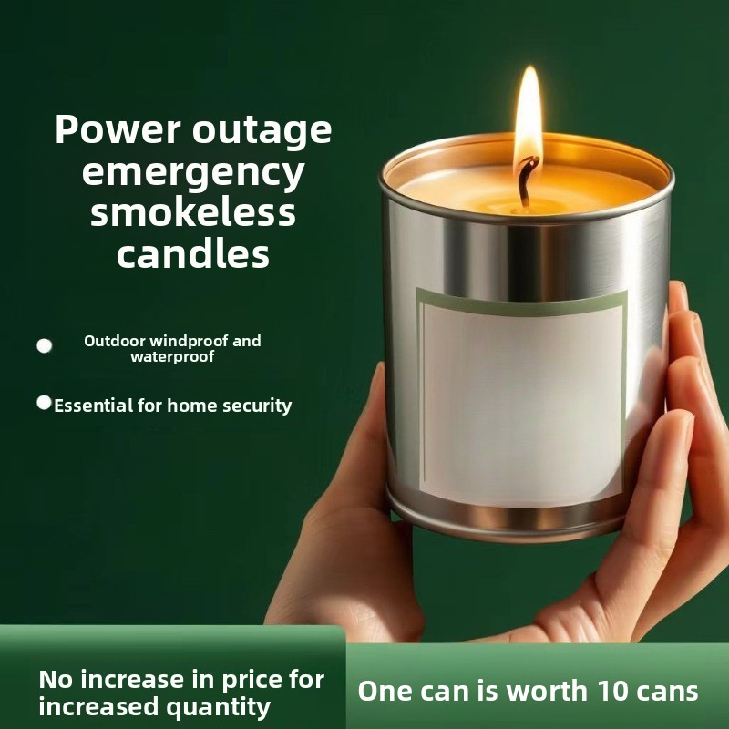 緊急防災キャンドル 無煙無臭 防水防風キャンドル 家庭用停電 - Power Outage Light のレビューと価格