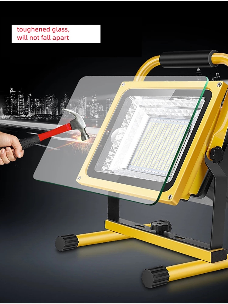 LED 強力充電投光器屋外緊急現場停電テントキャンプ屋台ポー - Power Outage Light のレビューと価格
