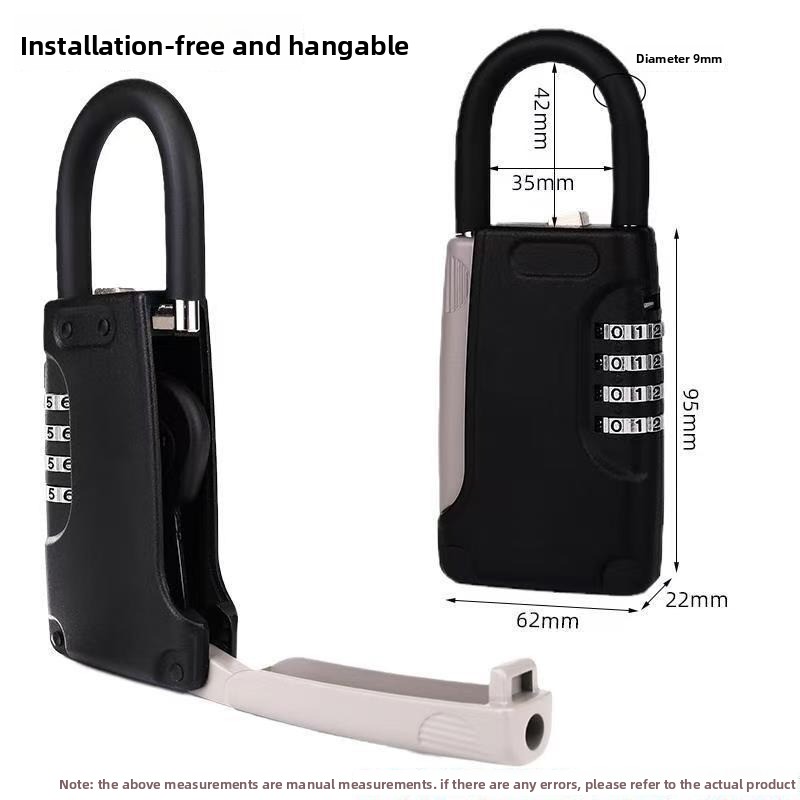 設置不要のミニパスワードキーロックボックス、建設装飾用のポー - Lockbox Key Secure のレビューと価格