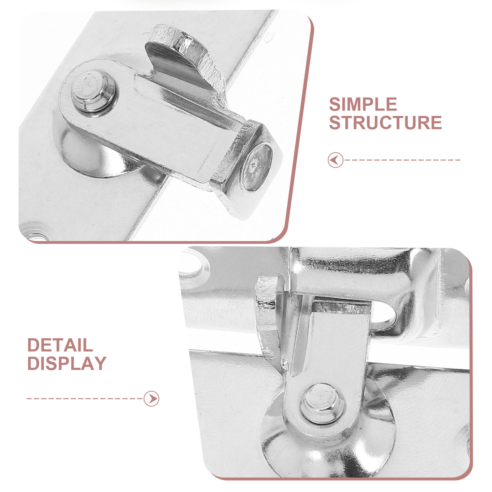 2個入りステンレス製ロック 家庭用ハスプ 90度スライドドア - Window Lock Bar のレビューと価格