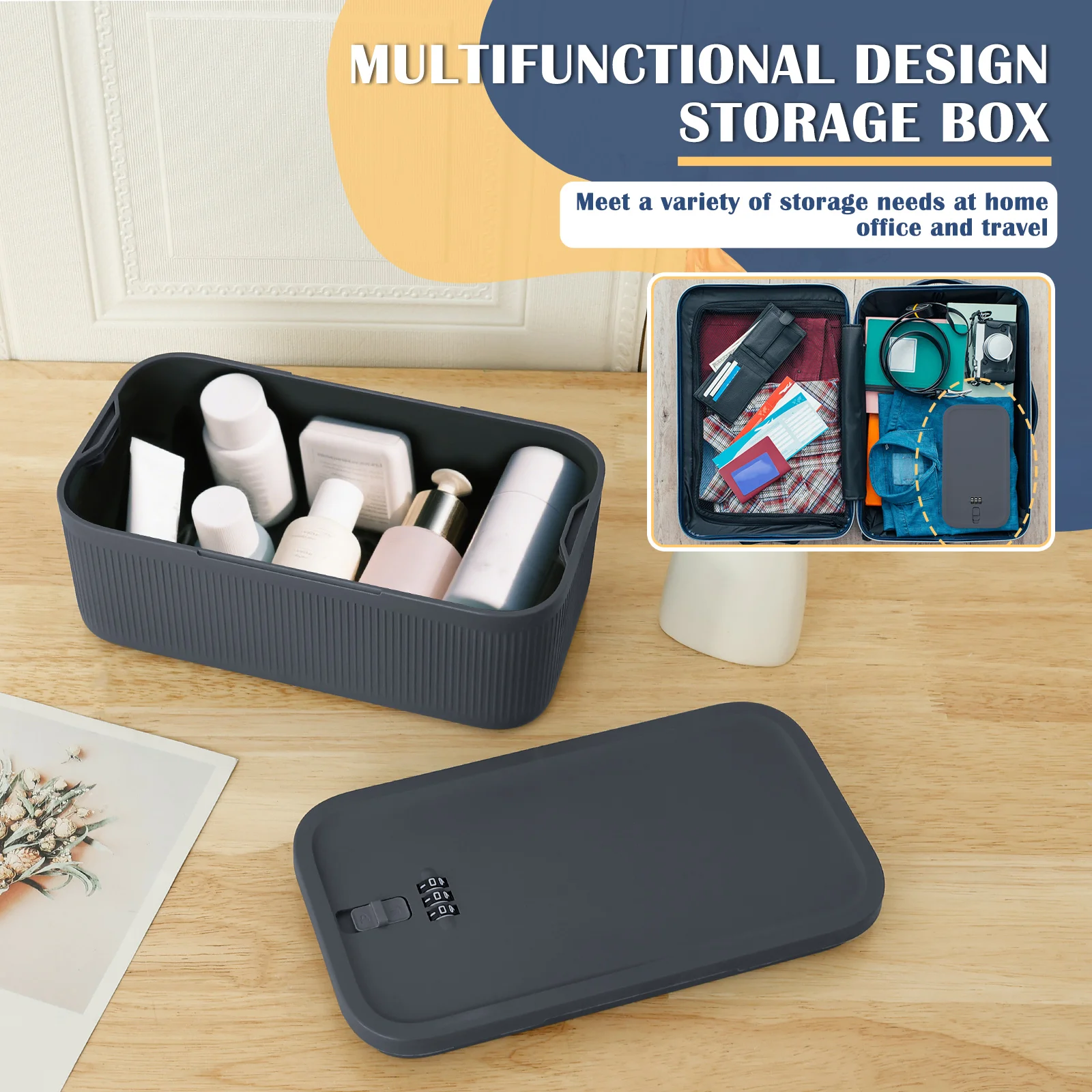 デジタルパスワードロック金庫ボックス薬用ロックボックスポータ - Medicine Cabinet Lock のレビューと価格