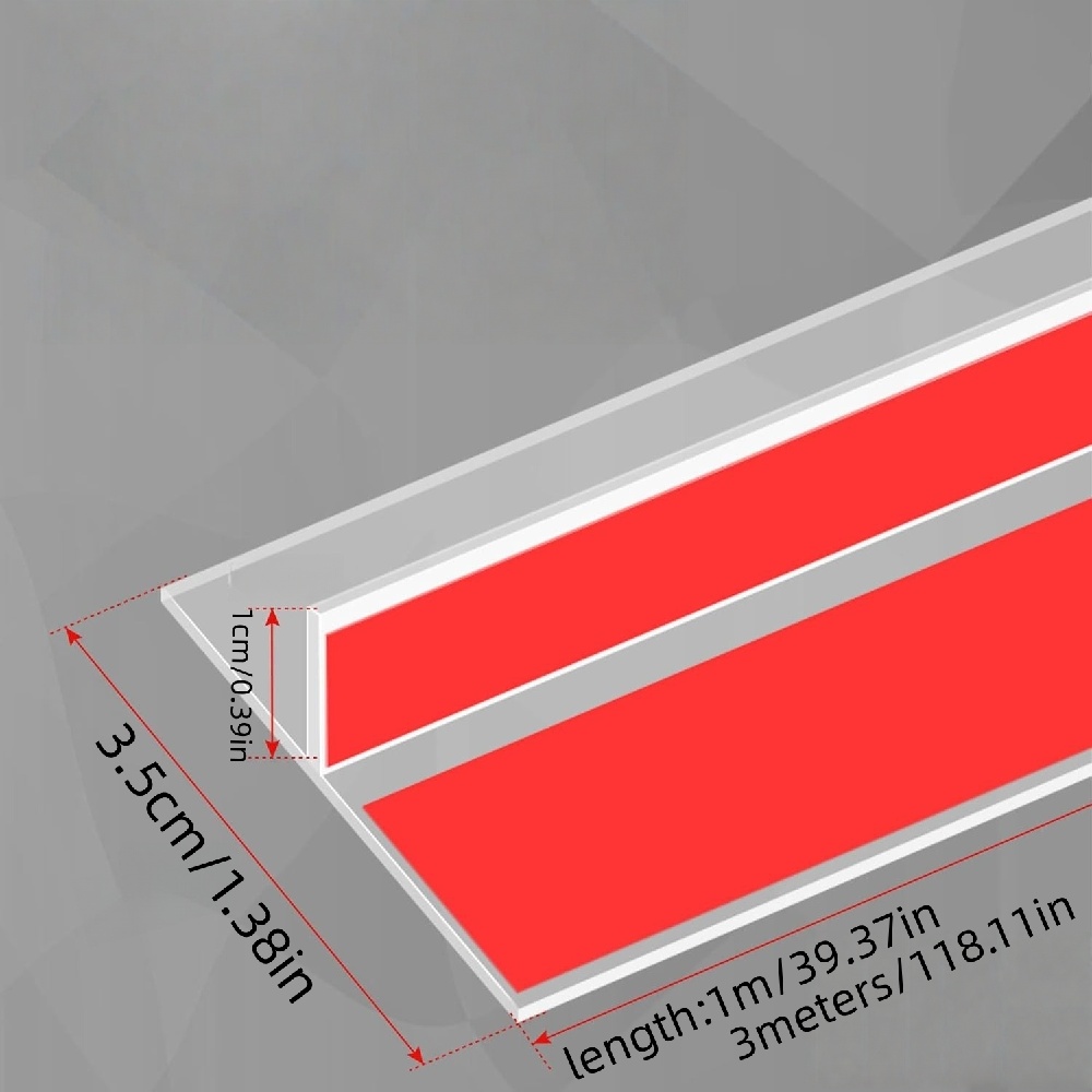1pc 1m/3metersX3cm ドアフレーム用 T 字 - Window Lock Bar のレビューと価格