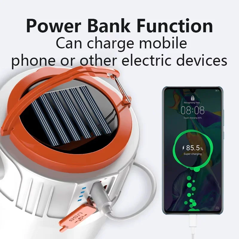 LED ソーラー充電ライト省エネ USB 42 ランプビーズ - Power Outage Light のレビューと価格