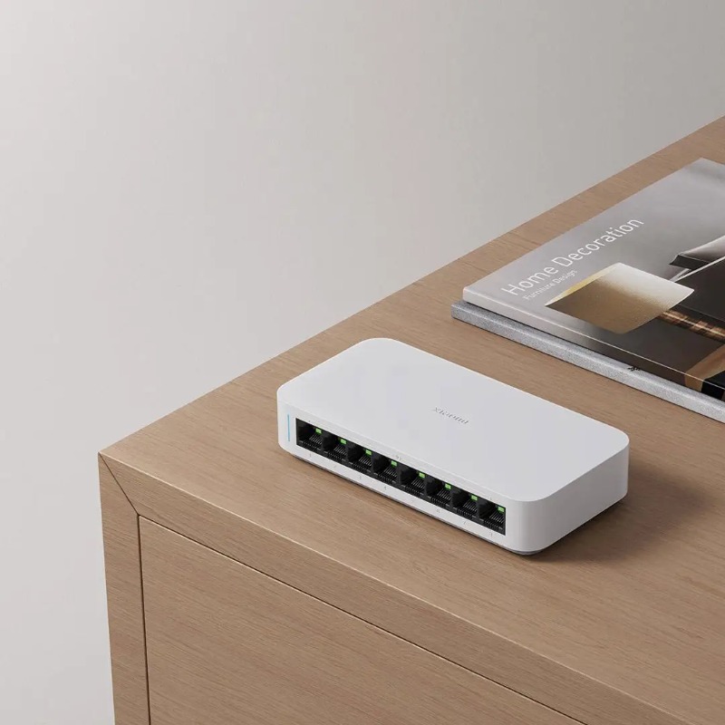 Xiaomi Mi 8ポート RJ45 ギガビットイーサネッ - Xiaomi Hub Mijia Hub のレビューと価格