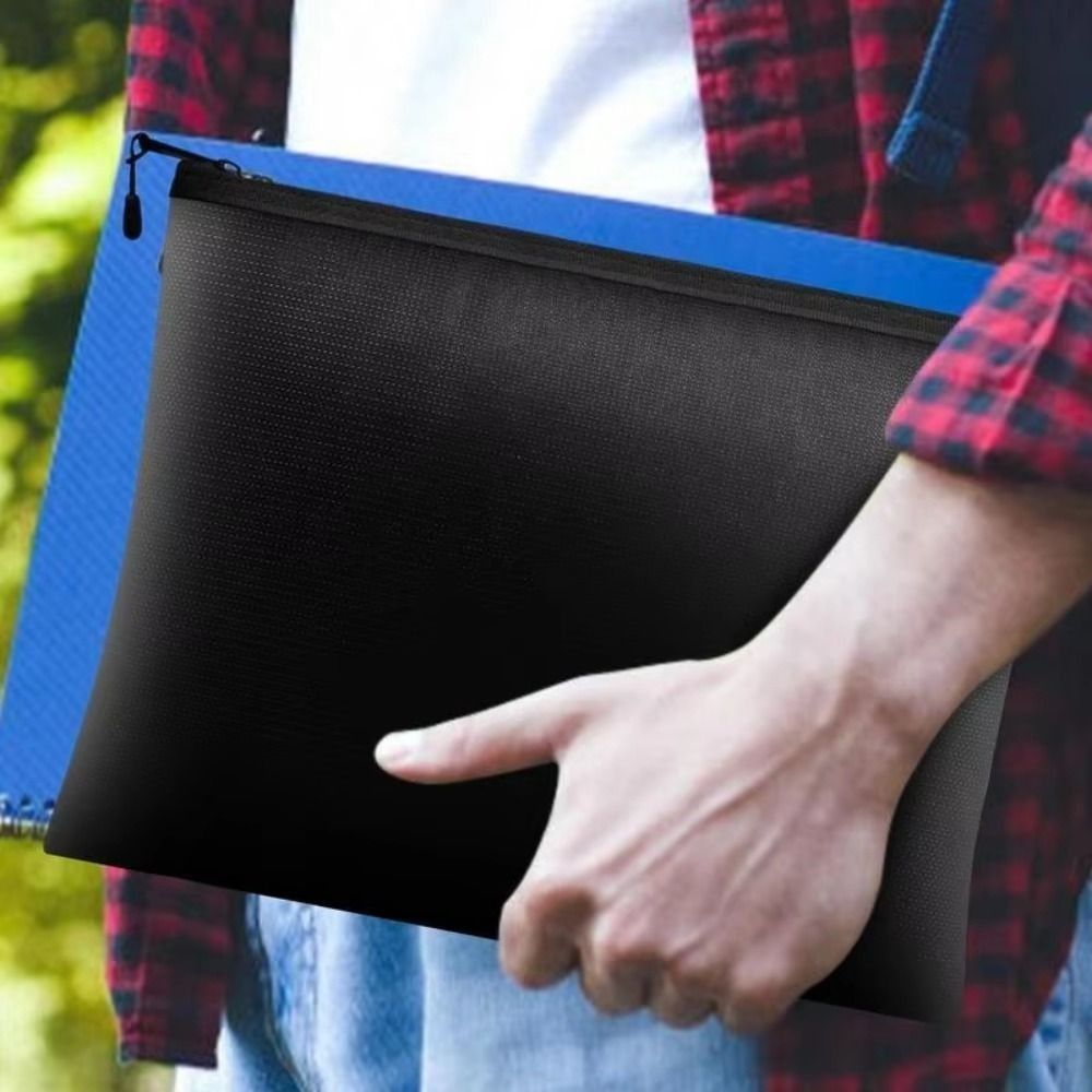 高温耐性耐火ドキュメントバッグ ジッパー付き 4 サイズ 火 - Fire Safe Document のレビューと価格