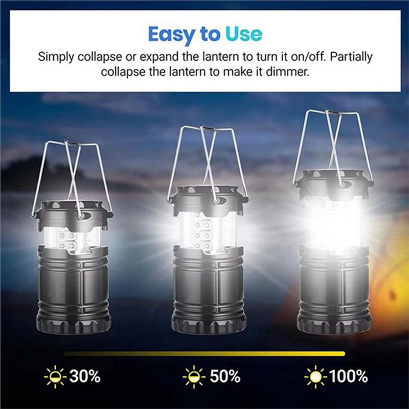 ABAE-4個セット ソーラーキャンプ用ランタン 電池式LE - Power Outage Light のレビューと価格